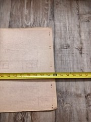 Vintage Set Of House Plans Large Blue Print Packet