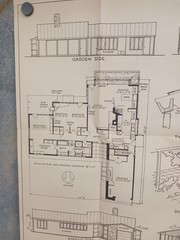 VTG 1950s All Family House Good Housekeeping Floor Plan MCM Ranch Sherwood Mills