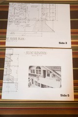 Vintage Women’s Day House Plans, Blue Print, A Small House WD Award Winner, 1982
