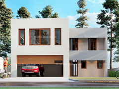 Custom Modern 2 Storey House Plan 3 Beds 2 Bathrooms PDF Hard Copy FREE CAD
