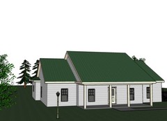 Abbigale 2161G 2 SIDING home, house plan 4 beds, 2.5 baths PDF