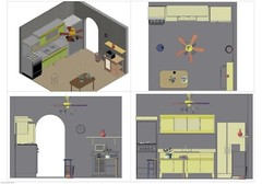 Revamp Your Space Professional 3D Kitchen Design Plans – Instant Access!
