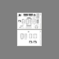 12×24 1-Car Garage — 288 sq ft — PDF Floor Plan — Model 1A