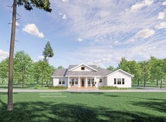 Majestic Maple Modern House Open Plan Design 70 x 48 – 3 Bed 2 Bath – 2050 Squar