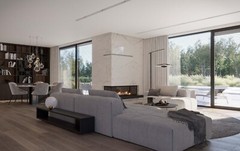 Modern House Plan, American Style House, Barndominium House, Farm House- İZMİR