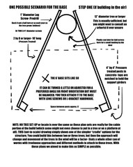 ModernTree House Plans – Playhouse-DIY Kids Playhouse – Tree Fort or Greenhouse