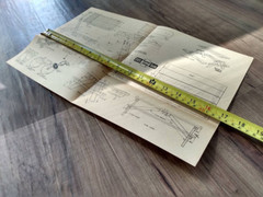 MCM Lawn Patio Furniture Plans Lounge Chair Picnic Table VTG 50s Skil Chart 103