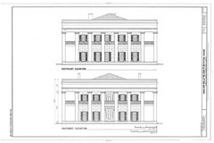 Ashland, a Historic Antebellum Plantation Home, architectural house plans