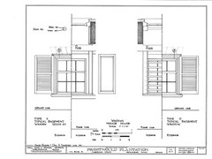 Architectural Home Plans, Prestwould Virginia Plantation Mansion w/ cottages