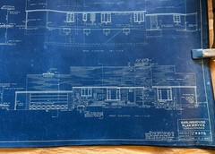 1955 Garlinghouse Plan Service #6375 6 Pgs. Blueprints Modern MidCentury Home