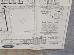 VTG Old West 1948 Good Housekeeping House Floor Plan Martin S Kermacy Ranch MCM