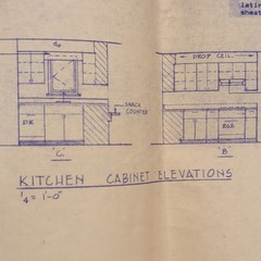 Lester Cohen & Tom M. Cohen Architects Home Blueprint & Elevations & Floors 1983