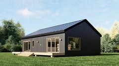 Barndominium House Cabin 2 Bed 2 Bath 40’x35′ 1400 sq ft. | PDF Download