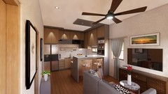 Small House 1 bedroom 7 x 8 M Home Building Plan