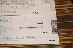 Vintage Women’s Day House Plans, Blue Print, A Small House WD Award Winner, 1982