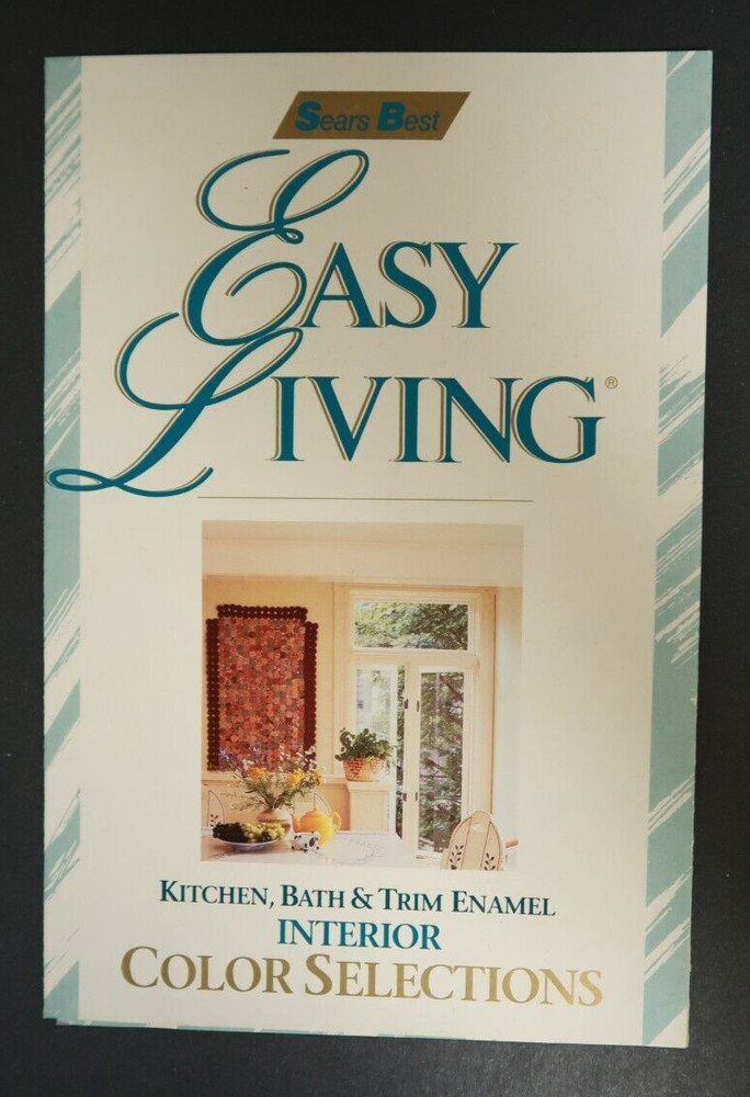 Easy Living Sears Best Kitchen Bath Trim Enamel Interior Color Selections Chart
