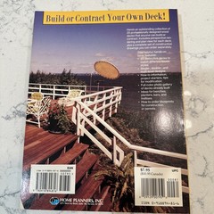 Lot of 5 Vintage DIY Deck Patio Plan Design Build Books 70s -90s Sunset