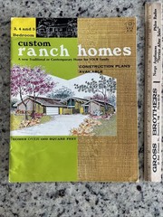 Vintage 1970 MCM Custom Large Ranch Homes Plans Design Catalog Atomic Blueprint