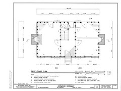 Colonial Williamsburg Timber Framed Cottage – Printed Architectural Plans