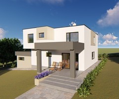 Modern 4 Bedroom 2 Bathroom House Floor Plan Blueprints, 161.62m2/1739sqft