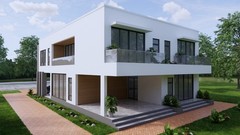 36×49 Feet House Plans 11×15 Meter 5 Beds 6 Baths PDF, CAD files &A4 Hard Copy