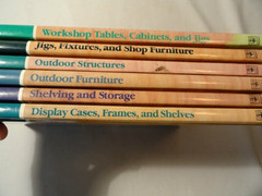 6 BK LOT Build It Better Yourself, Wodworking Projects Furniture, Storage MORE
