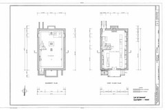 Colonial Williamsburg brick cottage, Traditional Architectural Home Plans
