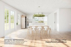 Luxury Farmhouse Barndominium – 64′ x 40′ House Plan Design – 2 Bed 2 Bath – Dra