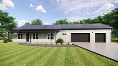 The Cloud Gate Barndominium – 3 Bedrooms / 2.5 Baths 2,275 SF Design Blueprints