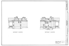 Montpelier, a Southern Colonial Country Mansion, printed architectural plans