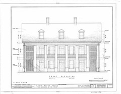 Shadows on the Teche – Antebellum Mansion southern style – printed drawings