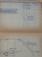 Vintage 1967 Blueprint Civil Engineering Plans Goldblatts Rockford IL
