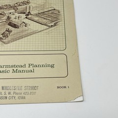 1960 Granite City Steel Farmstead Planning Basic Manual Book Building Barn Plans