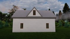 Two-Story 2-Bedroom 1 Bath Home Building Plans | 32’x16′ | 1024sqft | DIY