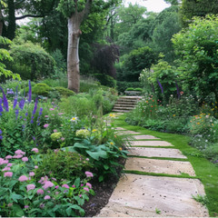 Custom English/Woodland Garden Design – Detailed Plant List & Support