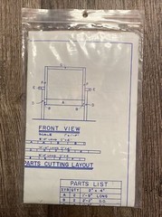 UCANDO Patio Furniture King Chair And Table Blue Print 3 Piece Set Easy