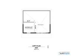 20×24 Lean Modern Cottage Custom Architectural Plans 480SF – PDF Download