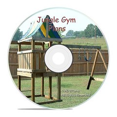 HOW TO BUILD A BACKYARD PLAYGROUND FORT SWINGSET, CAD DESIGNED ACCURATE CD