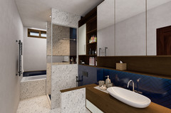 1-Bed Garage Apartment Building Plan 8,5 x 10 Meters