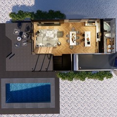 Container house plans – 3 bedrooms – 2 bathrooms – Digital PDF File