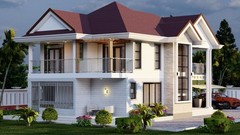 4 Bedroom House Plan [modern ]