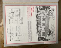 National Plan Service Book Of Consumer Approved Home Designs New NOS 88 Pages