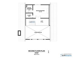 Modern 35′ x 35′ Hilltop Hideout Architectural Plans – PDF Download