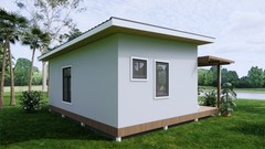 23×20 Feet Farm House Design 7×6 Meter 1 Bed 1 Bath Shed Roof PDF &A4 Hard Copy