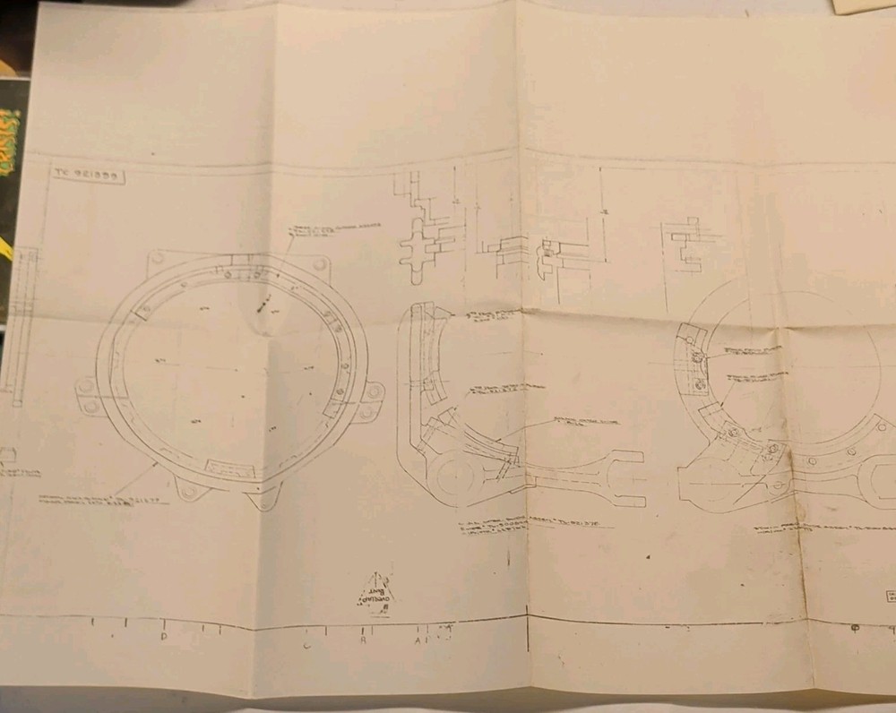 VINCO Vintage Mechanical Engineering Drawing, 1976