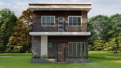 Modern Tiny House Plans 20×20 Ft – 2 Bedroom & 1 and half Bath – PDF Floor Plan