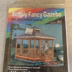 New Vintage Build It Yourself Simply Fancy Gazebo Garlinghouse Project #90018