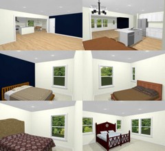60×30 House — 4 bedroom 2 Bath — 1,800 sqft — PDF Floor Plan — Model 5A