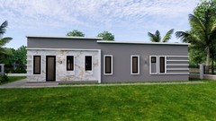 Modern House Plan 15×9 M 49×30 Feet 3 Beds 3 Baths Terrace Roof PDF Plan