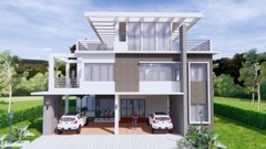 36×50 Feet House Design Plan 14×16 Meter 6 Beds 7 Baths Terrace (A4 Hard Copy)